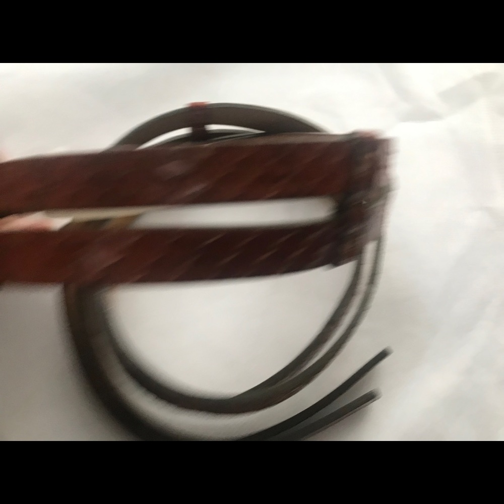 NEW Brooks Brothers Authentic Python Leather Belt - Picture 4 of 11